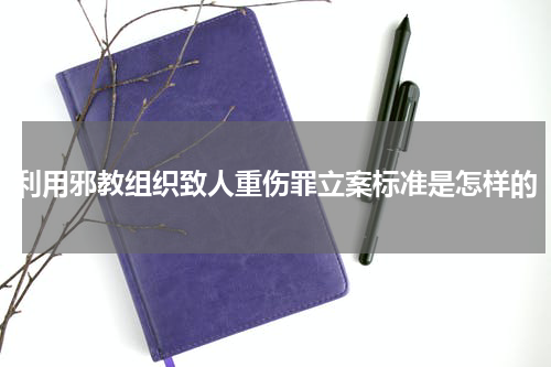 利用邪教组织致人重伤罪立案标准是怎样的