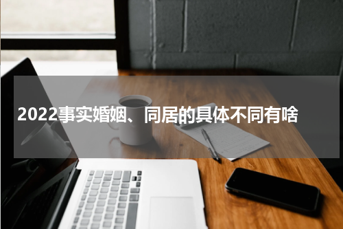 2022事实婚姻、同居的具体不同有啥