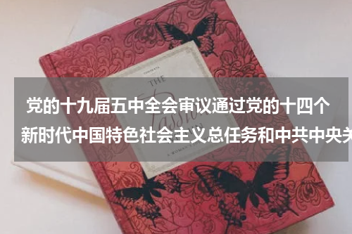  党的十九届五中全会审议通过党的十四个新时代中国特色社会主义总任务和中共中央关于坚持和加强党的全面领导的若干意见