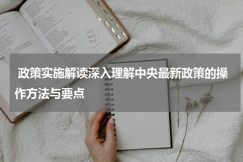  政策实施解读深入理解中央最新政策的操作方法与要点