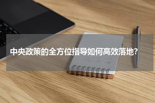  中央政策的全方位指导如何高效落地？