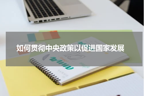 如何贯彻中央政策以促进国家发展
