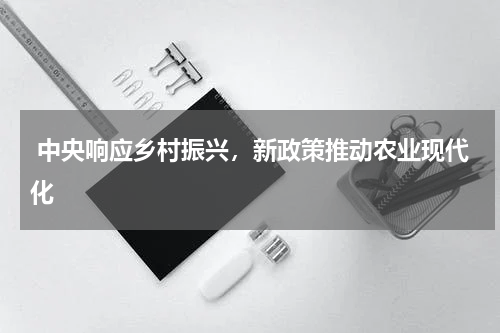  中央响应乡村振兴，新政策推动农业现代化
