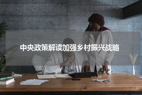  中央政策解读加强乡村振兴战略