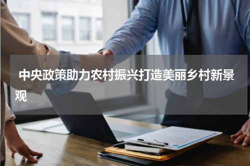  中央政策助力农村振兴打造美丽乡村新景观