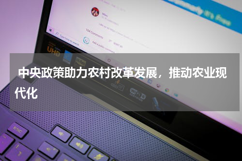  中央政策助力农村改革发展，推动农业现代化 