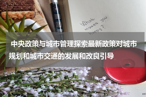  中央政策与城市管理探索最新政策对城市规划和城市交通的发展和改良引导