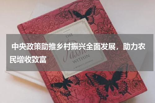 中央政策助推乡村振兴全面发展，助力农民增收致富