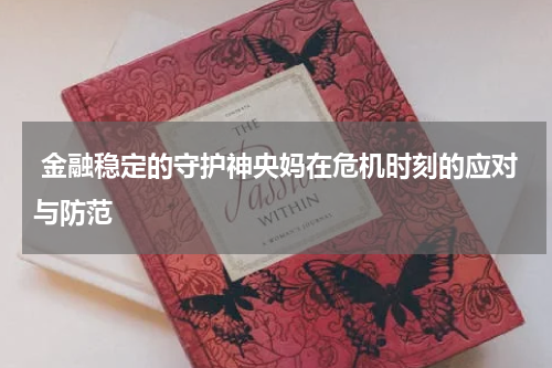  金融稳定的守护神央妈在危机时刻的应对与防范